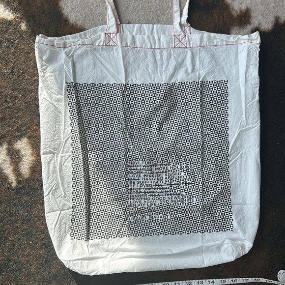 ISABEL MARANT ๐ฏ authentic large tote bag , 100% cotton bag - Picture 3 of 5